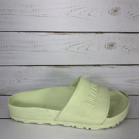 Birkenstock Barbados EVA Slide Sandals Womens Size 36 US Size 5-5.5 Faded Lime - Picture 1 of 9